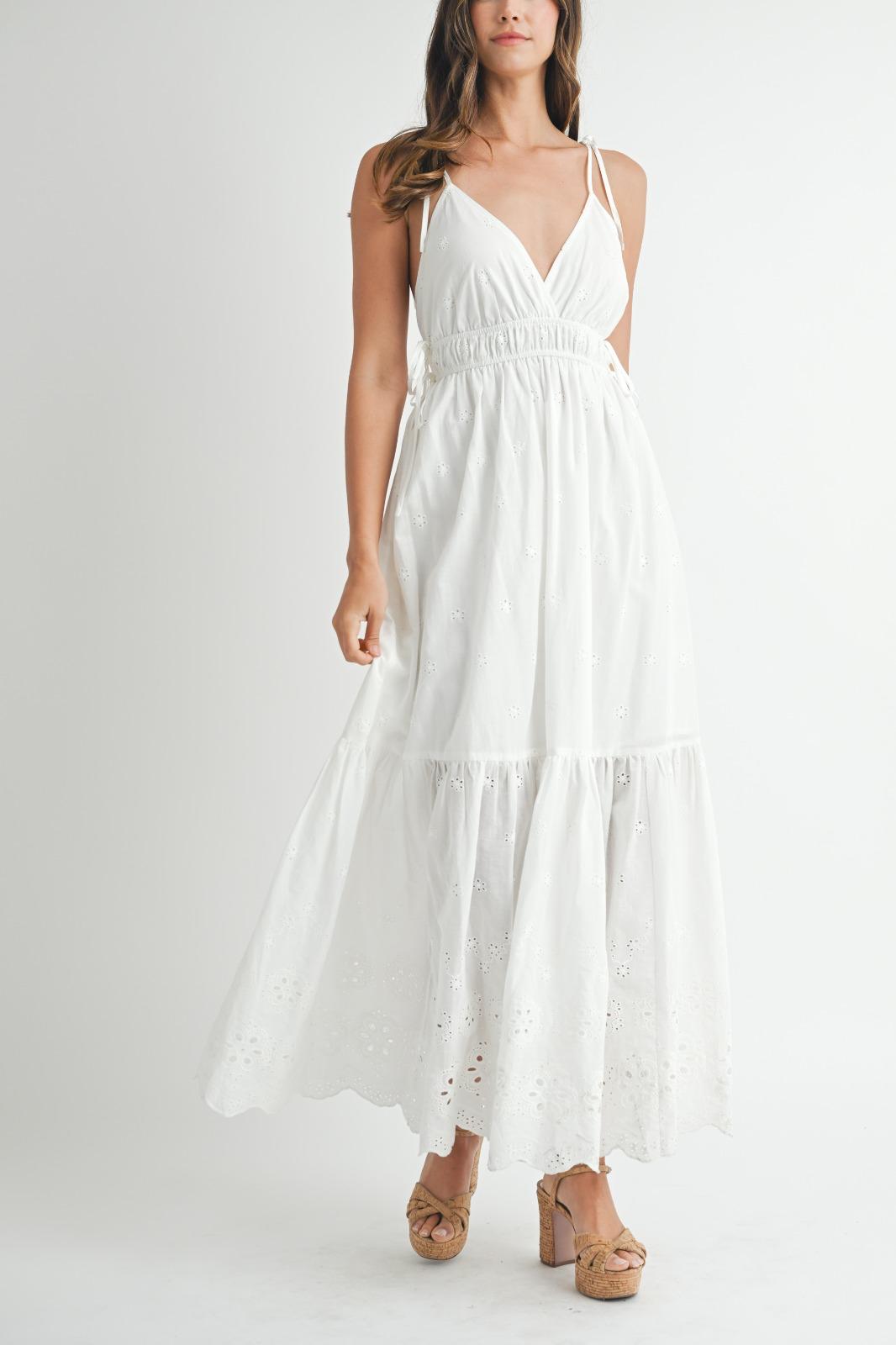 Ethereal Sky Tiered Dress