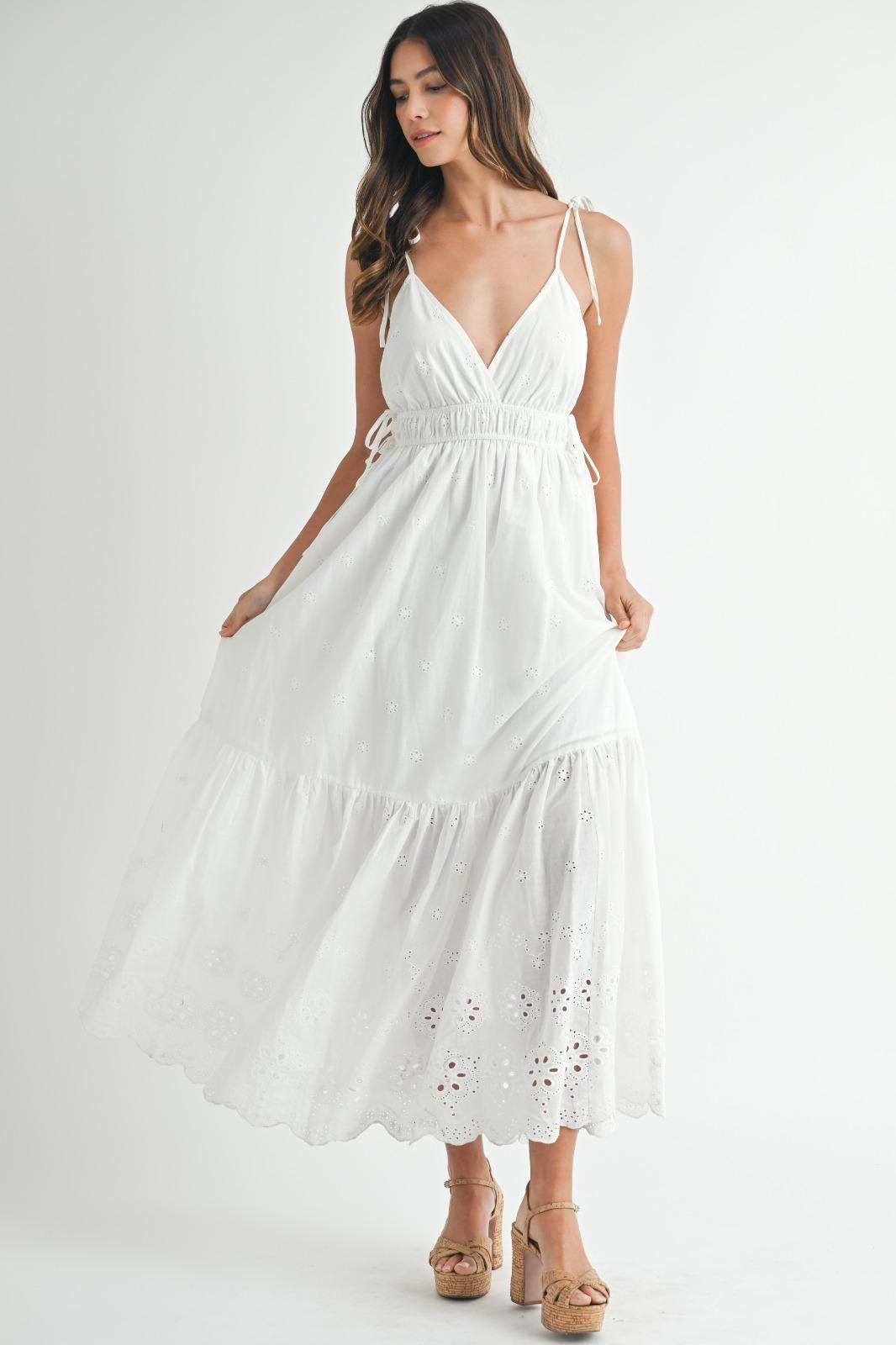 Ethereal Sky Tiered Dress