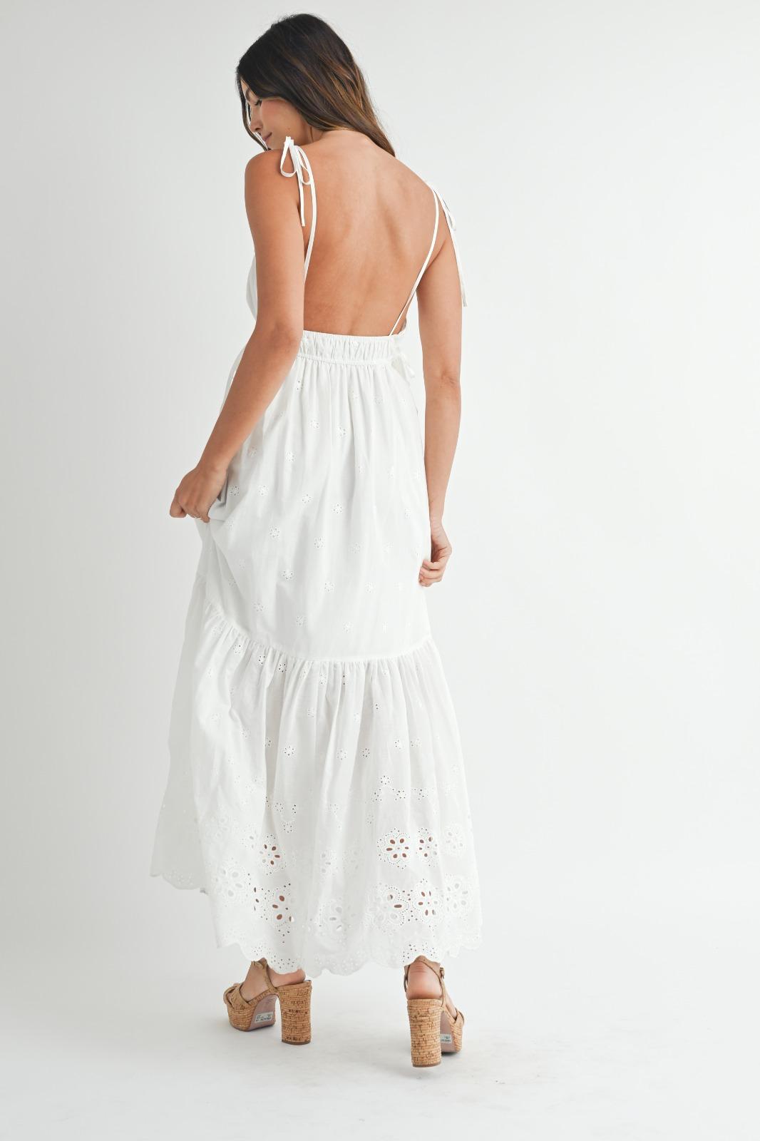 Ethereal Sky Tiered Dress