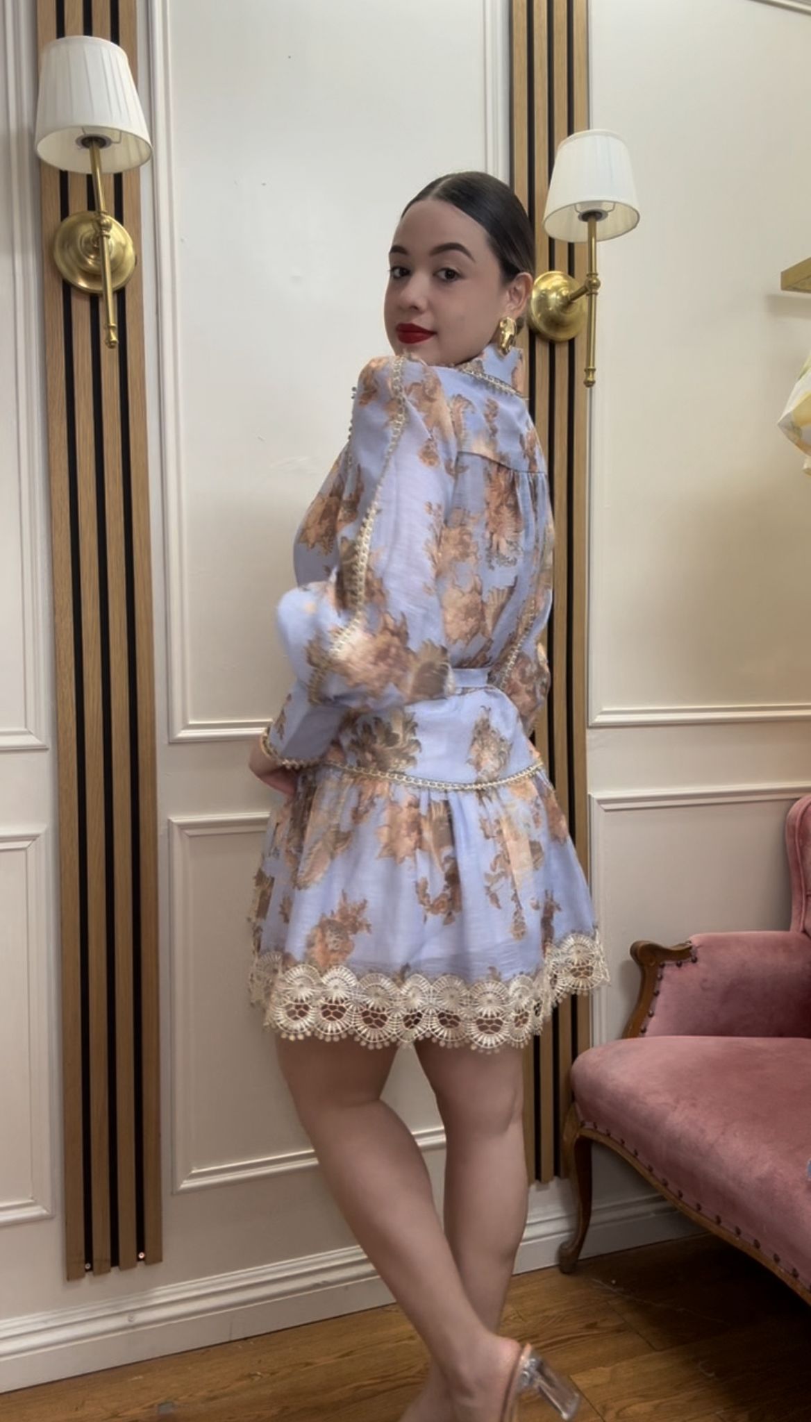 The Versailles Shirtdress Mini