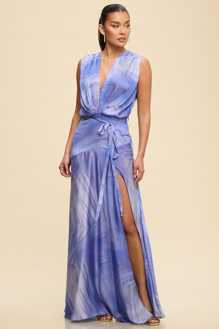 The Liquid Marble Maxi Dress