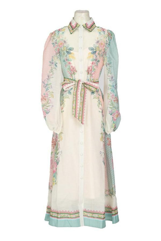 The Patchwork Garden Shirtdress