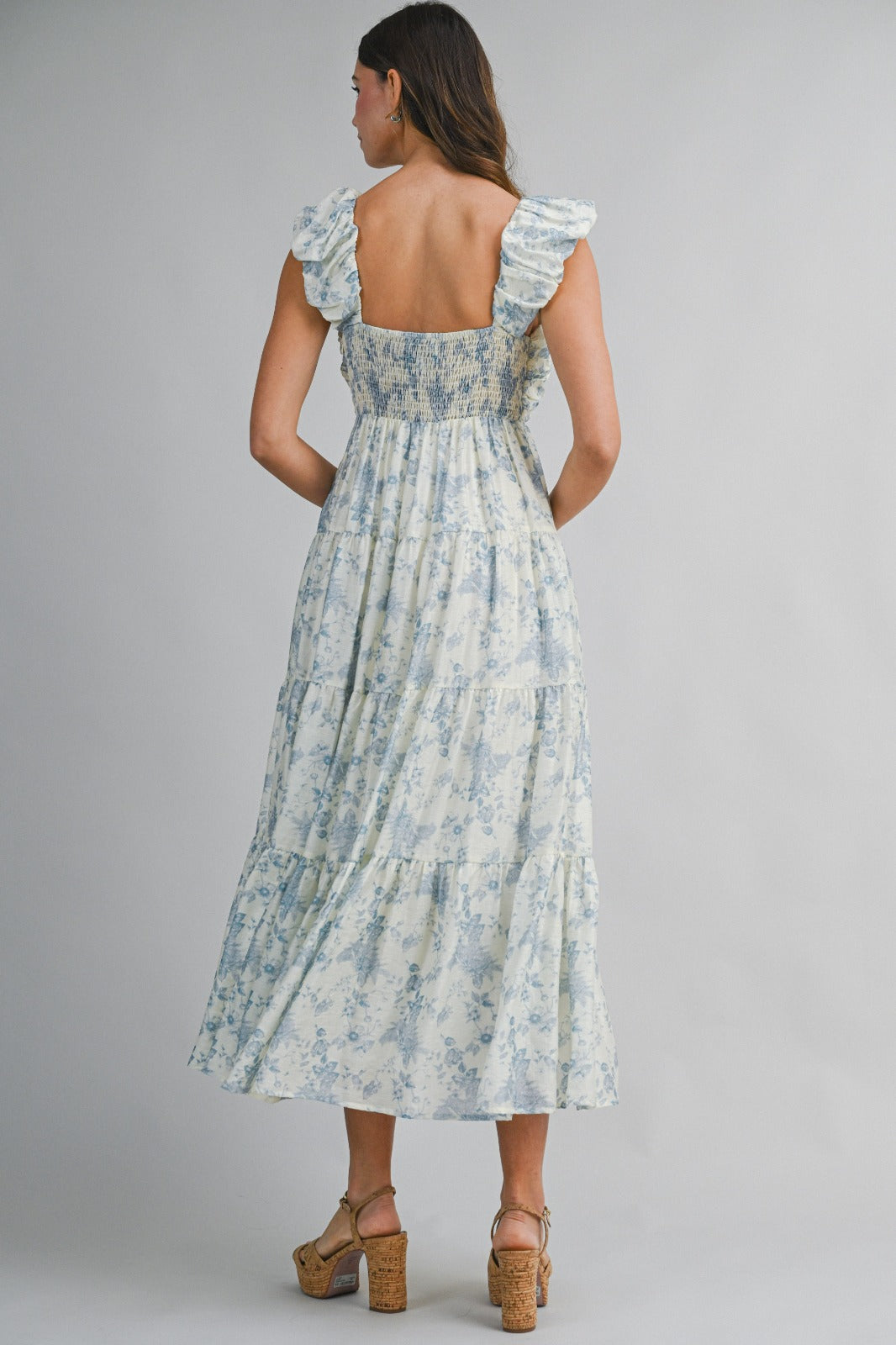 The Porcelain Garden Flutter Dress