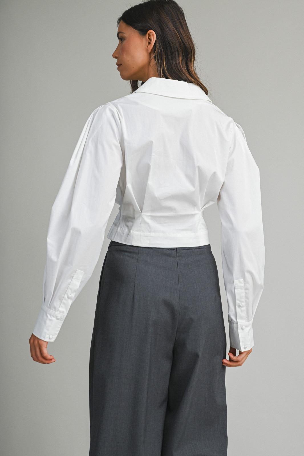 The Architect Crop Shirt
