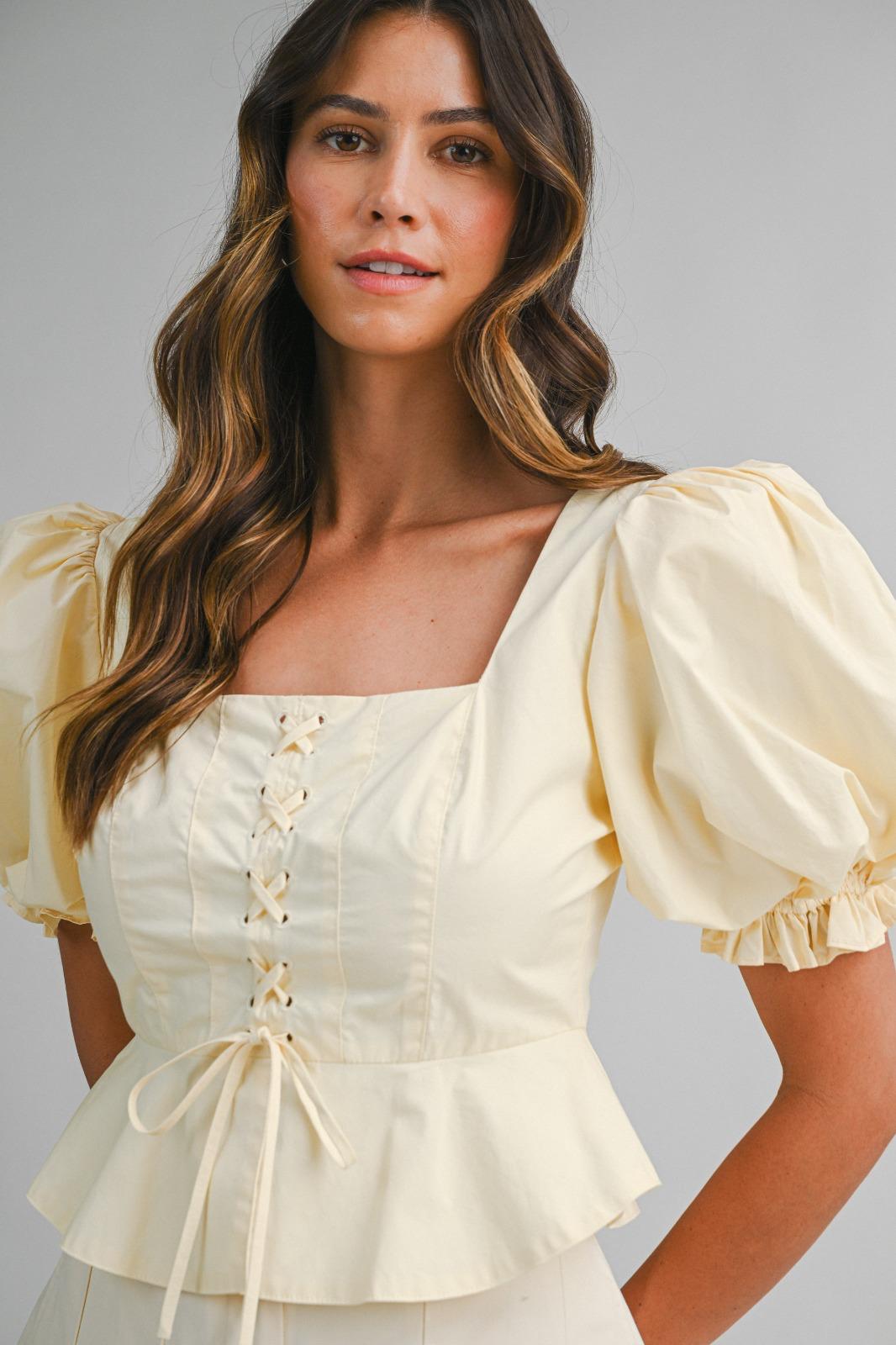 The Meadow Corset Blouse