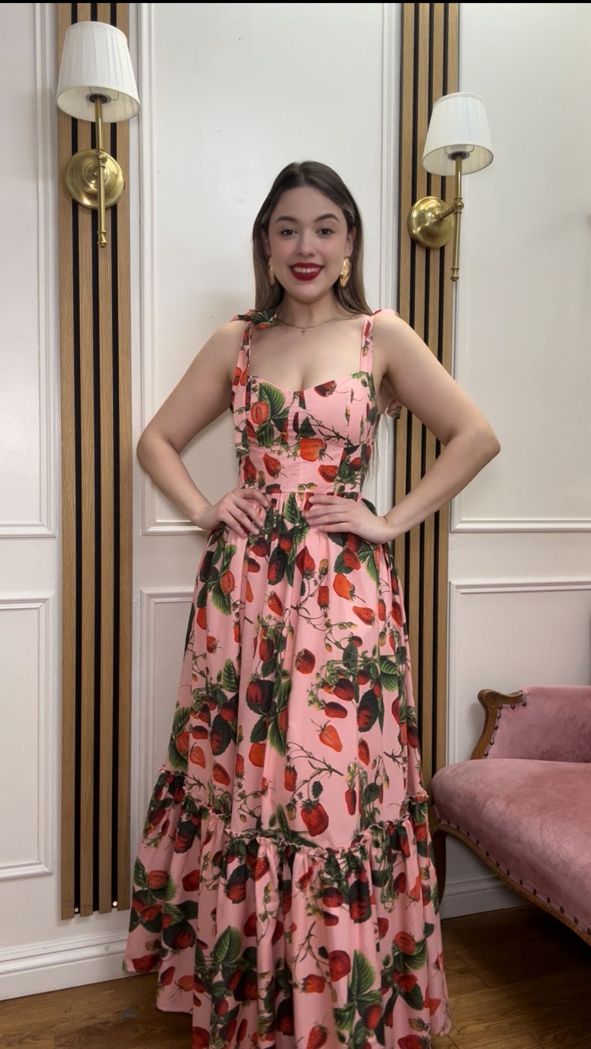 Strawberry Season Dress