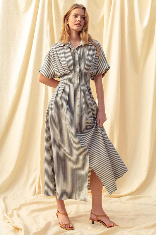 Stripe & Structure Maxi