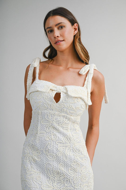 Lace & Bow Midi