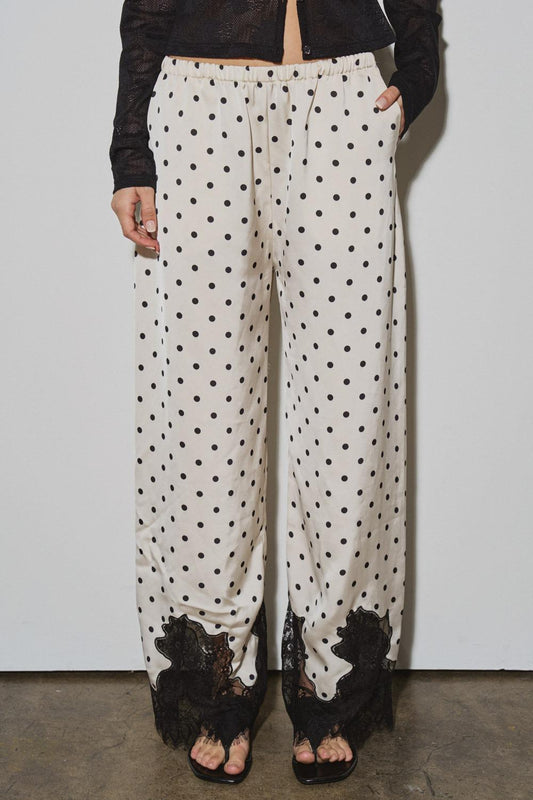 Dot & Lace Trousers