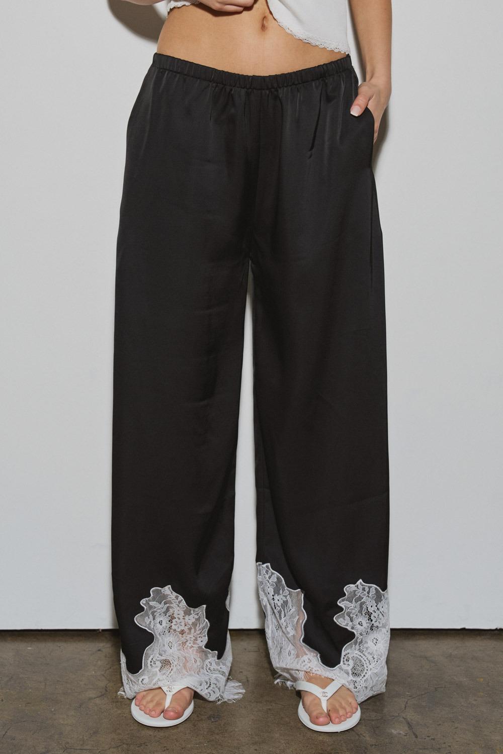 Noir & Lace Trousers