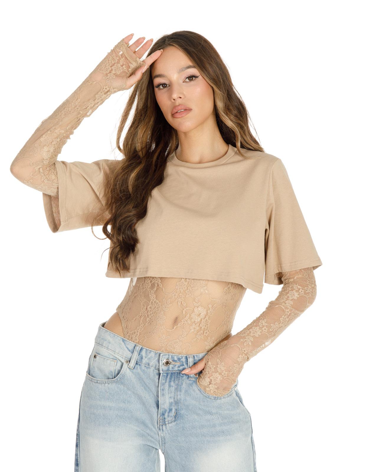 Layered Lace Top