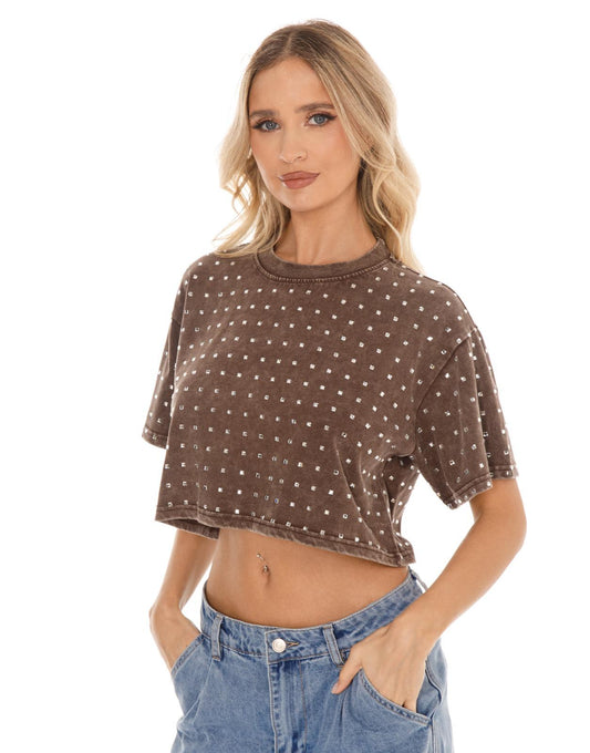 Brown Diamond Tee