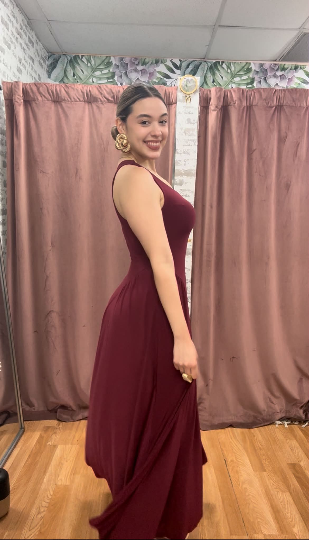 Wine Whisper Dress