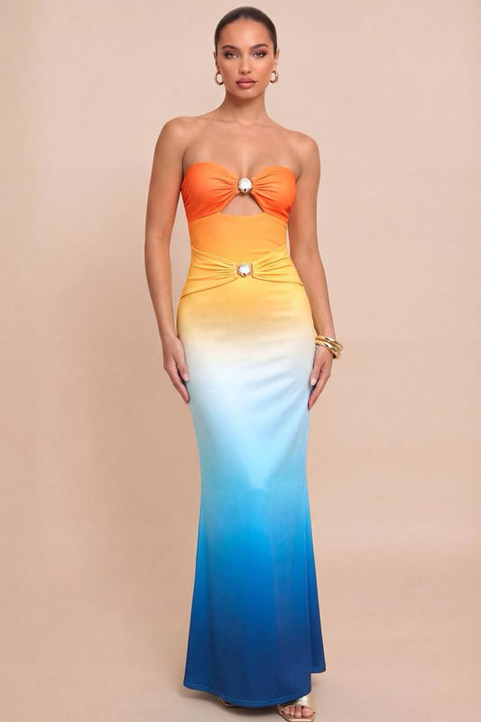 Ombre Tide Dress