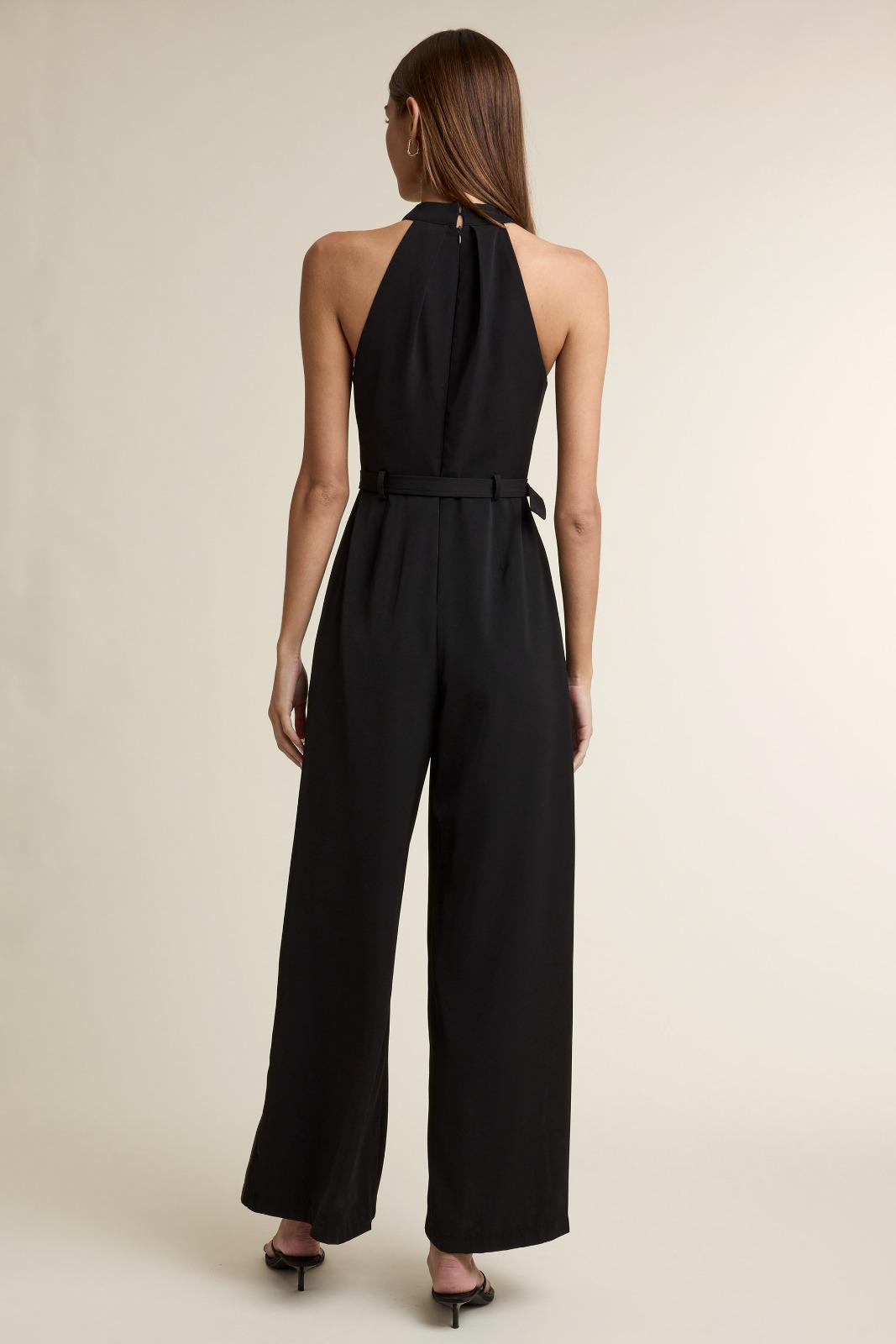 Black Twist Jumpsuit