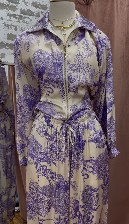 Lavender Jungle Set