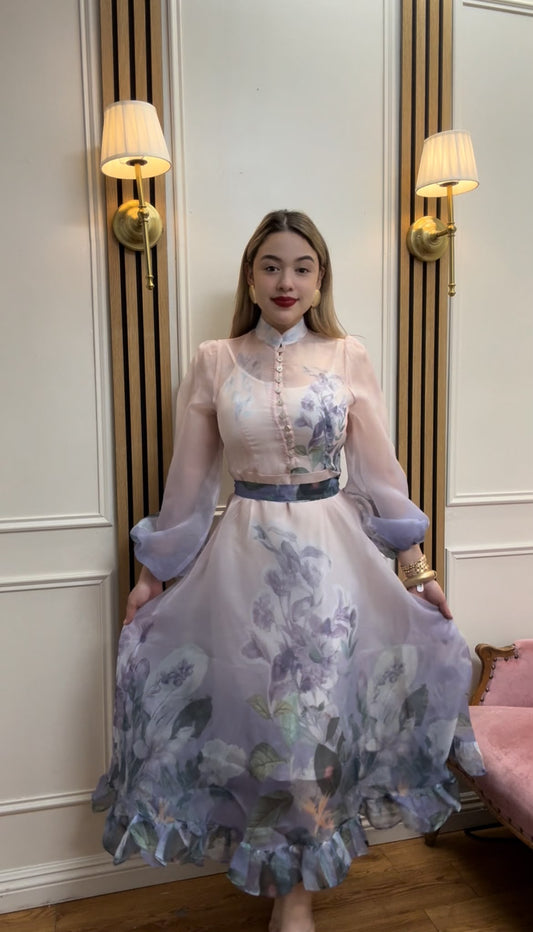 Lavender Mist Garden Gown