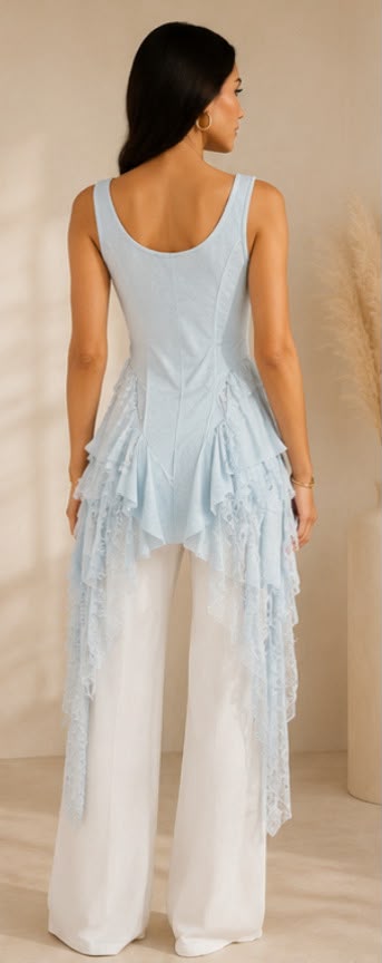 Boho Petal Top