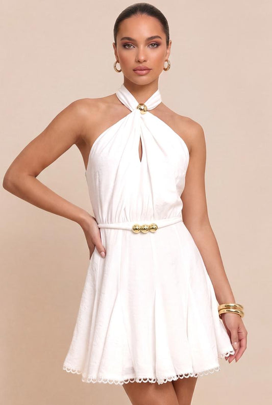 Golden Clasp Halter Mini