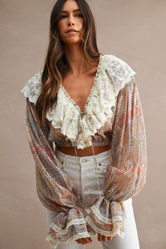 Wildflower Patchwork Blouse