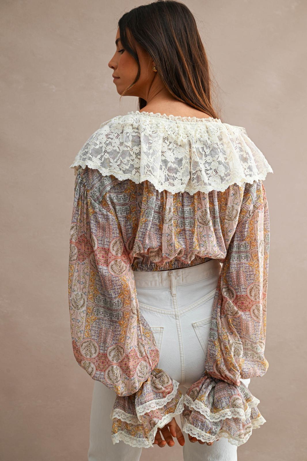 Wildflower Patchwork Blouse