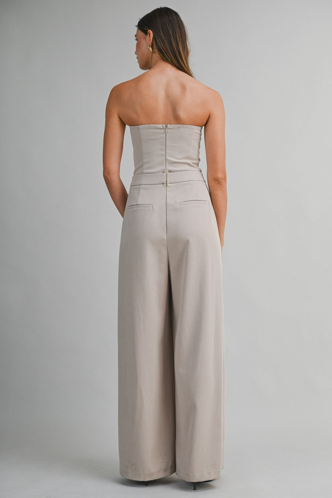 Tailored Bustier Jumpsuit