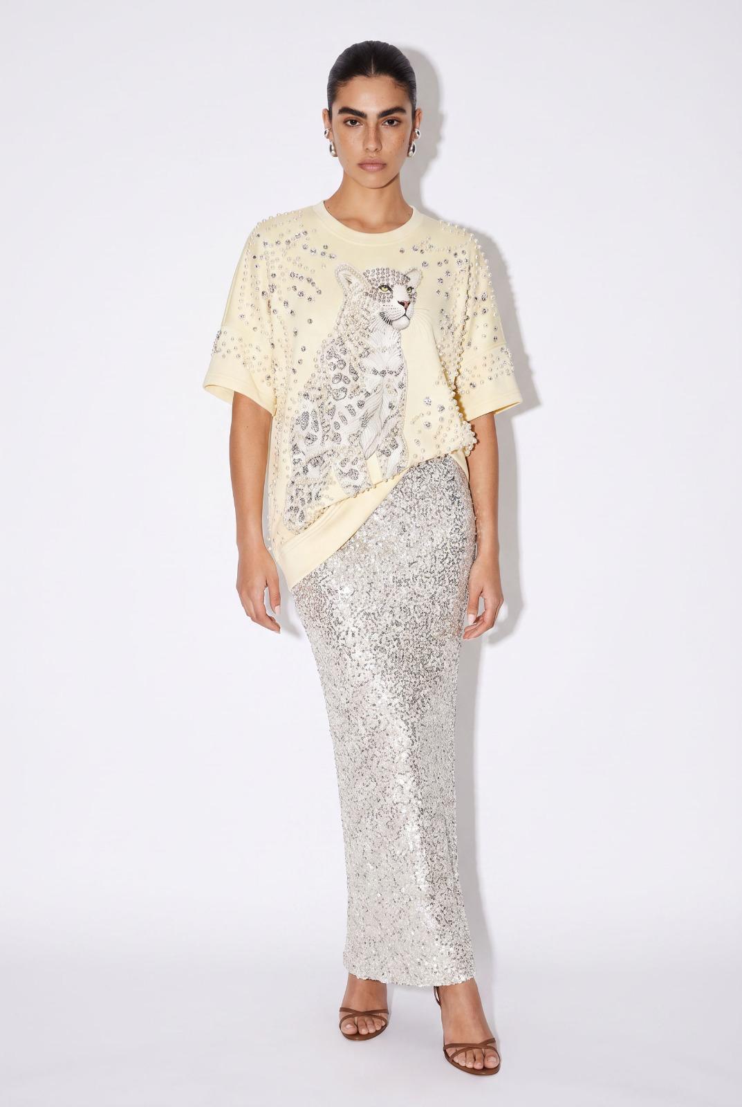 Butter Pearl Leopard Sweatshirt