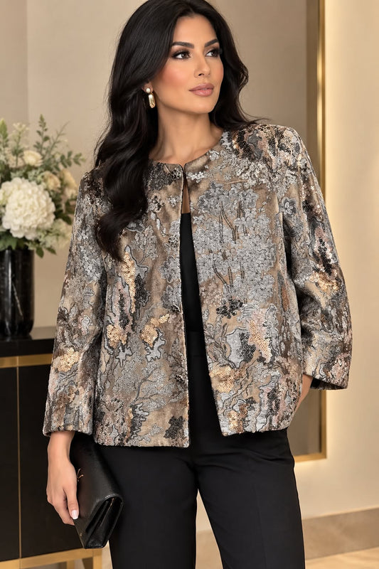Antique Bloom Statement Jacket
