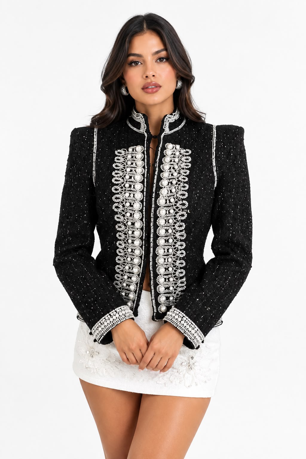 Beaded Officer Blazer