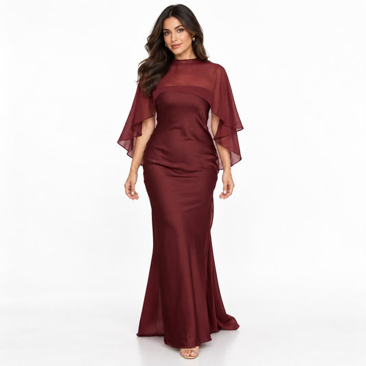 Burgundy Veil