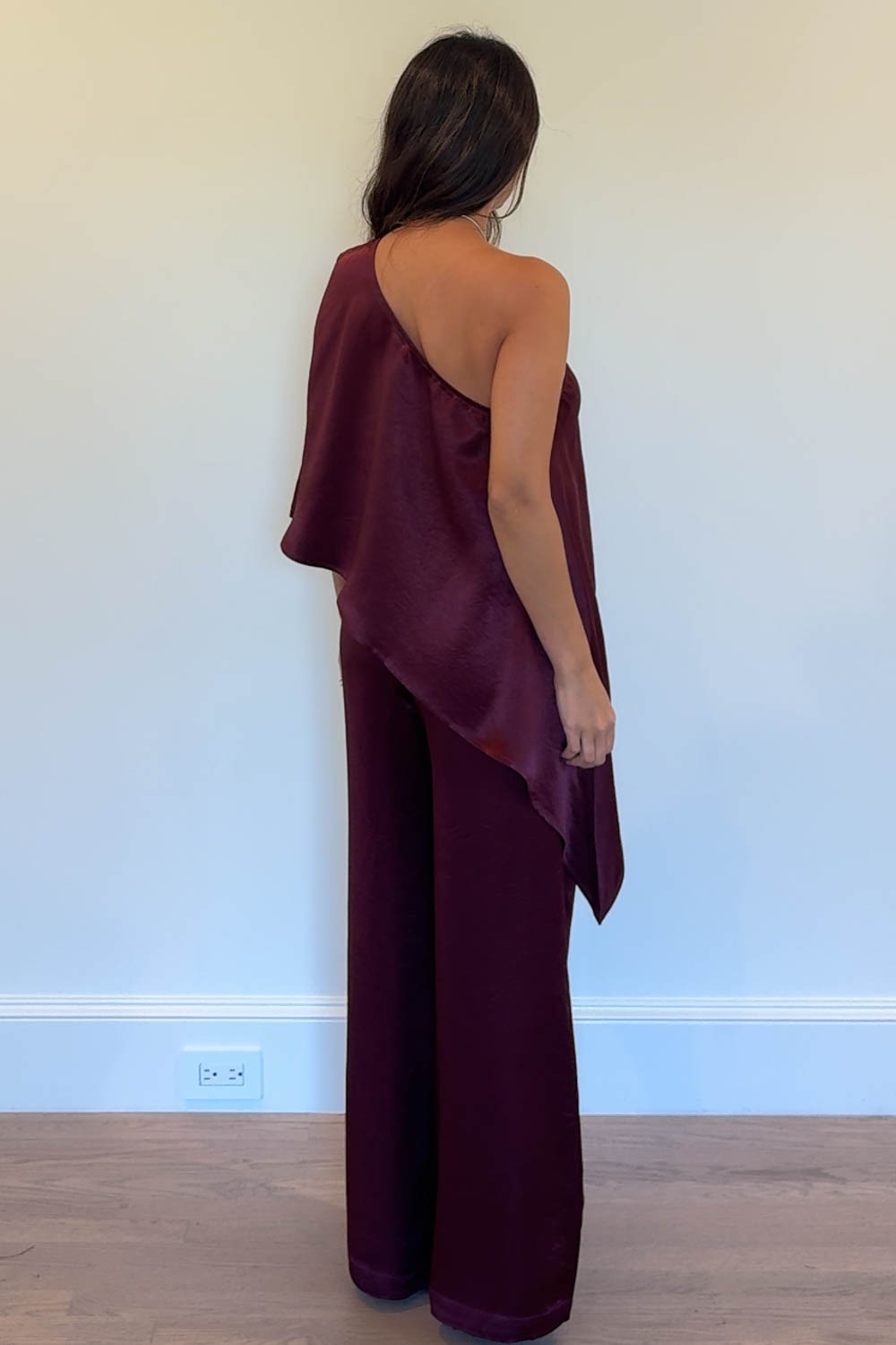 Bordeaux Drape Set