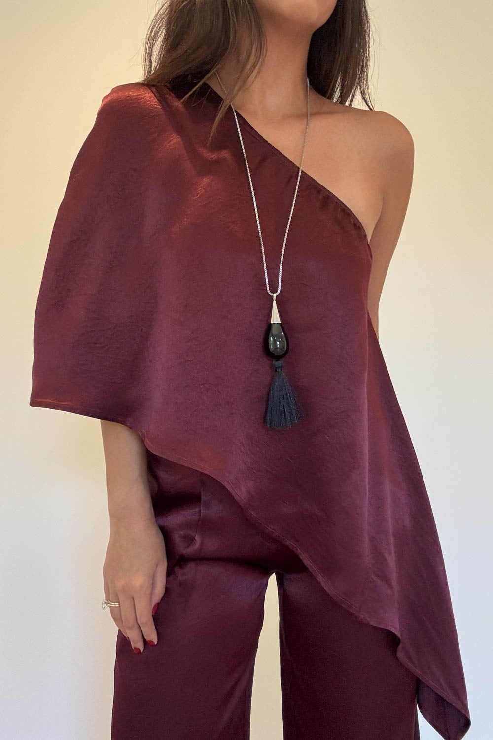 Bordeaux Drape Set